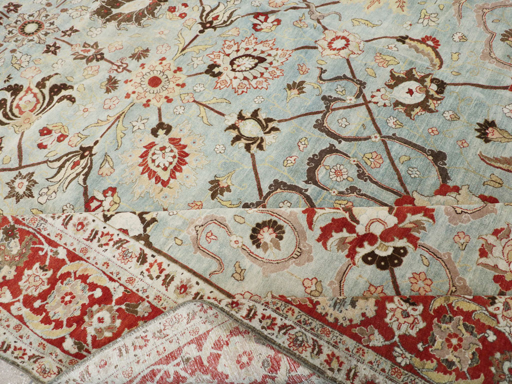 Antique Persian Tabriz Carpet, No.23099 - Galerie Shabab