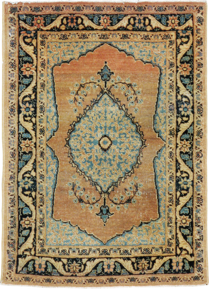 Antique Persian Tabriz Hagi Jalili Rug, No.23104 - Galerie Shabab