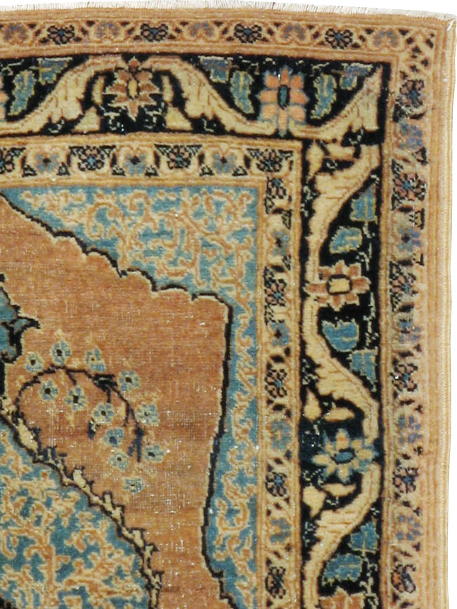 Antique Persian Tabriz Hagi Jalili Rug, No.23104 - Galerie Shabab