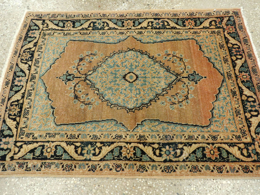 Antique Persian Tabriz Hagi Jalili Rug, No.23104 - Galerie Shabab