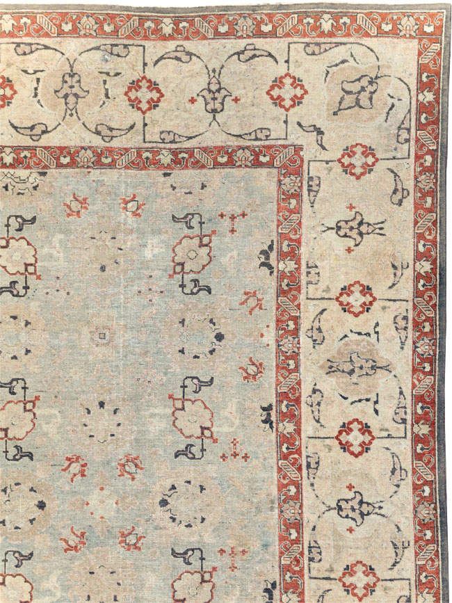 Vintage Persian Tabriz Rug, No.23108 - Galerie Shabab