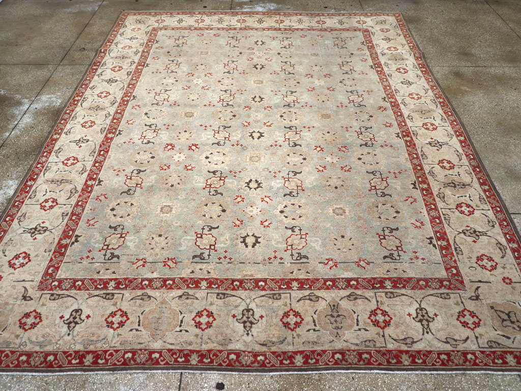 Vintage Persian Tabriz Rug, No.23108 - Galerie Shabab