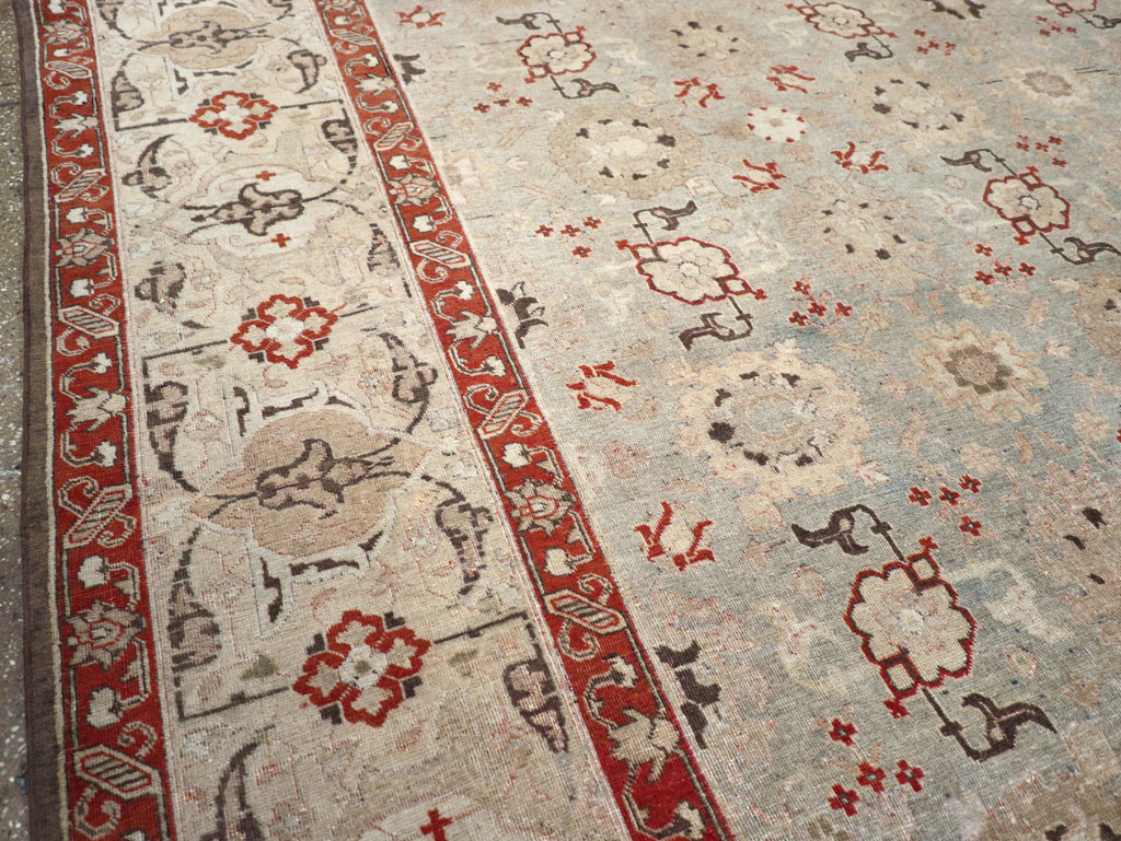 Vintage Persian Tabriz Rug, No.23108 - Galerie Shabab