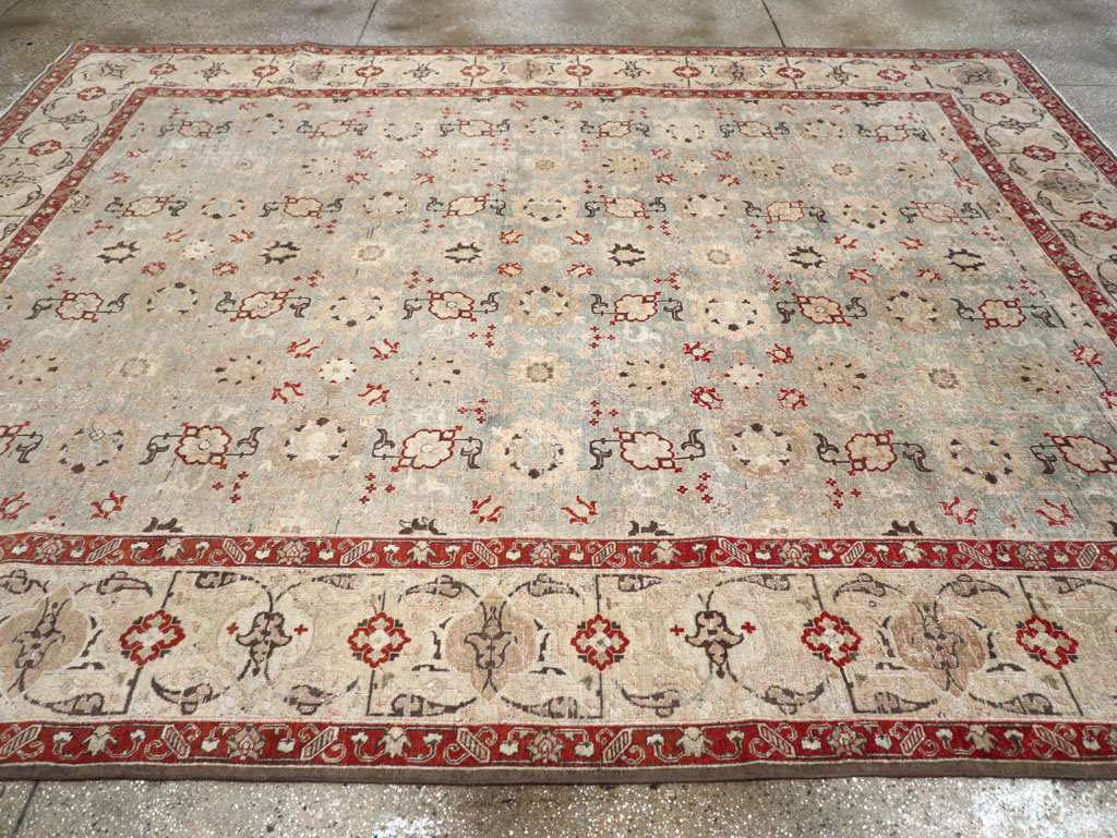 Vintage Persian Tabriz Rug, No.23108 - Galerie Shabab