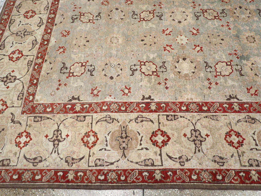 Vintage Persian Tabriz Rug, No.23108 - Galerie Shabab