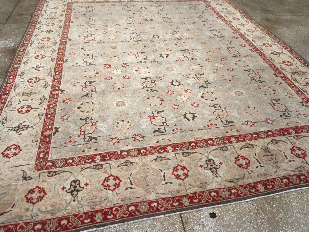 Vintage Persian Tabriz Rug, No.23108 - Galerie Shabab
