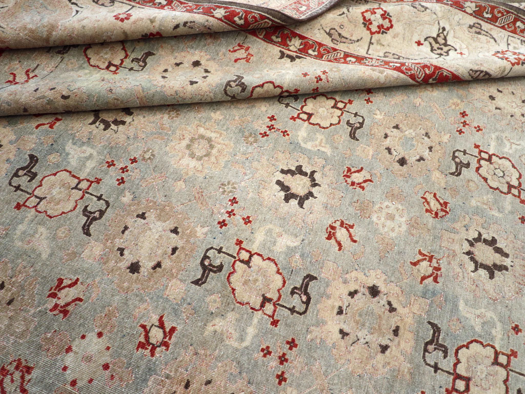 Vintage Persian Tabriz Rug, No.23108 - Galerie Shabab