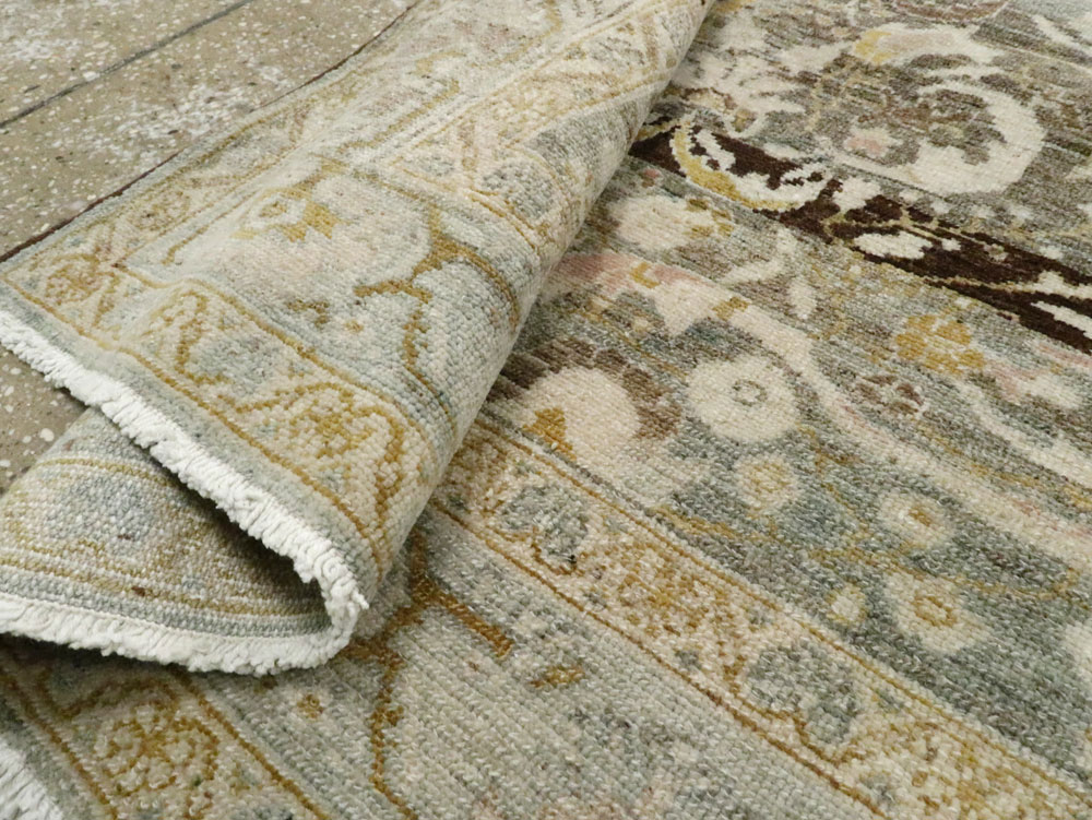 Vintage Persian Malayer Runner, No.23110 - Galerie Shabab