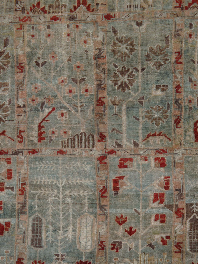 Antique Persian Heriz Carpet, No.23117 - Galerie Shabab