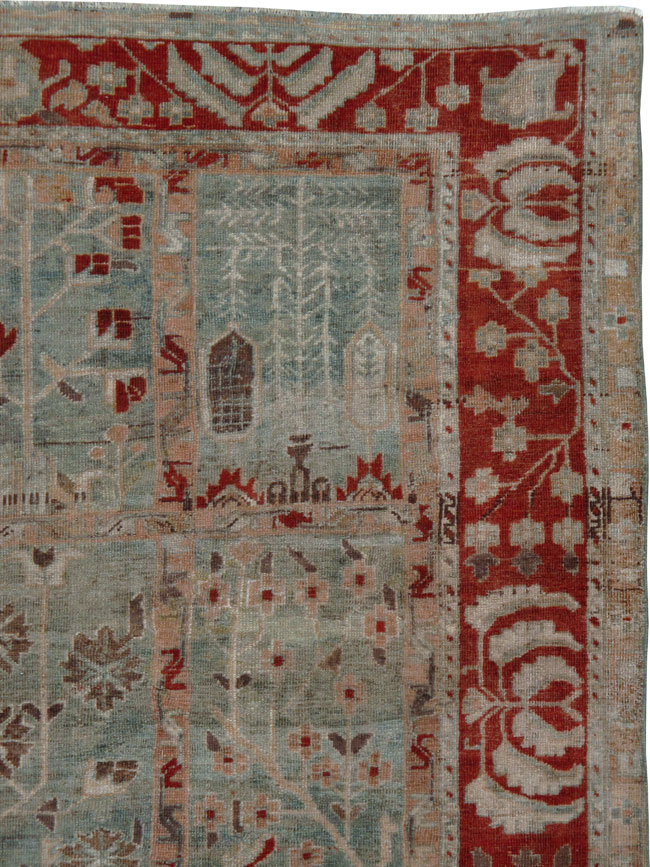 Antique Persian Heriz Carpet, No.23117 - Galerie Shabab