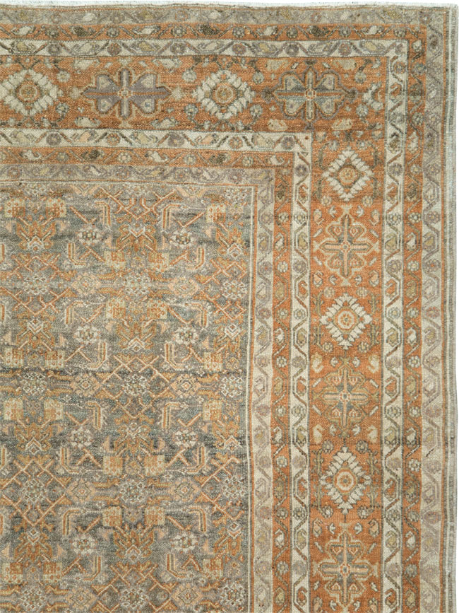 Antique Bibikabad Gallery Carpet, No.23119 - Galerie Shabab