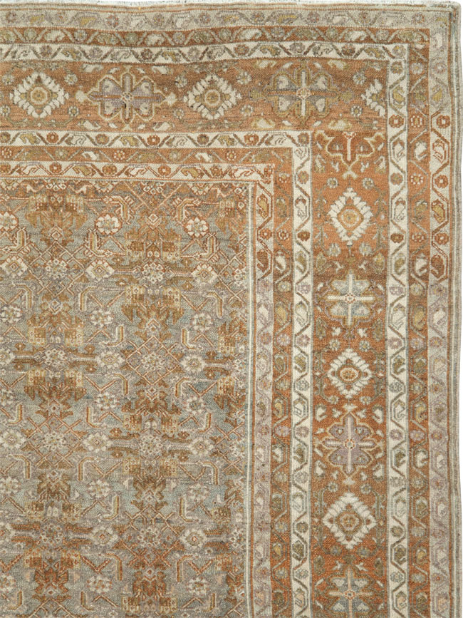 Antique Bibikabad Gallery Carpet, No.23119 - Galerie Shabab