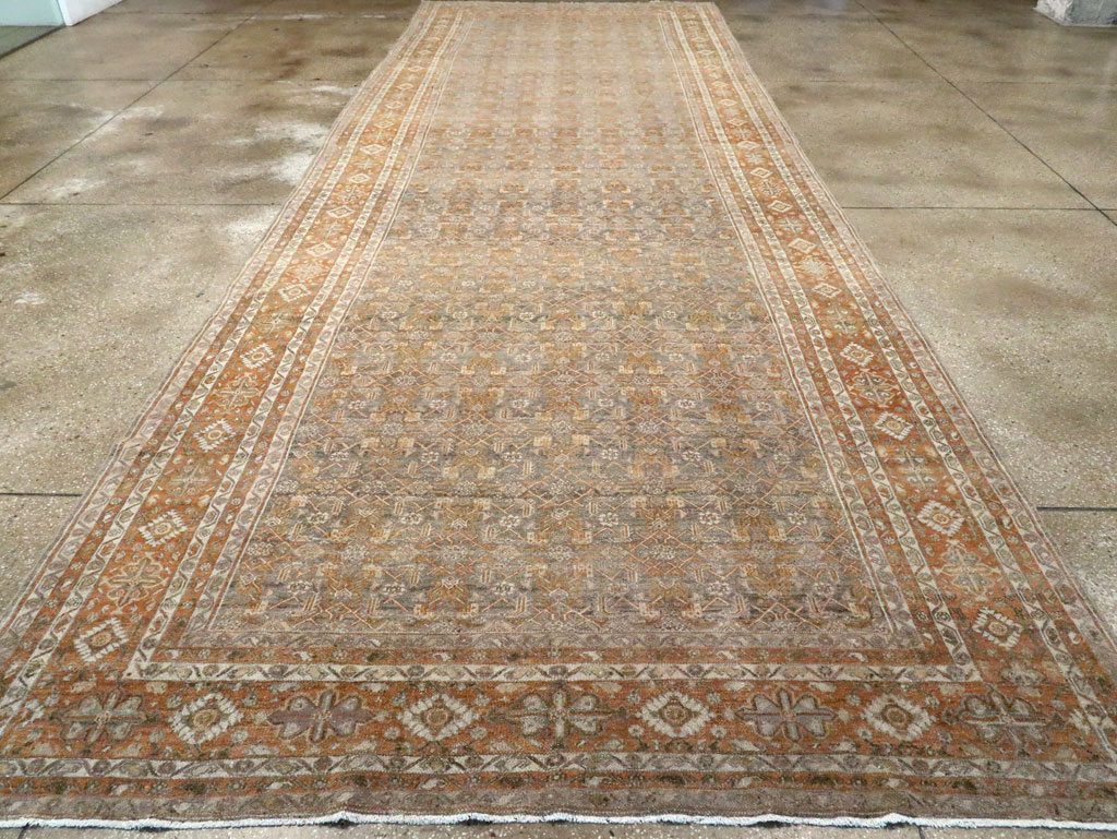 Antique Bibikabad Gallery Carpet, No.23119 - Galerie Shabab