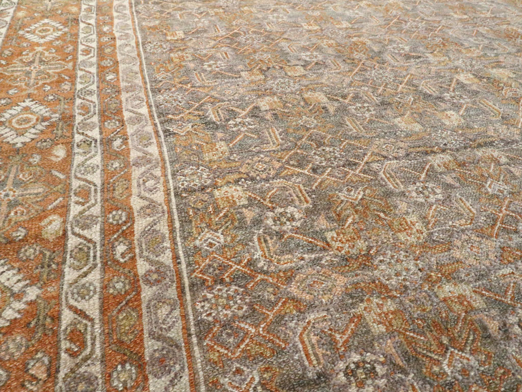 Antique Bibikabad Gallery Carpet, No.23119 - Galerie Shabab
