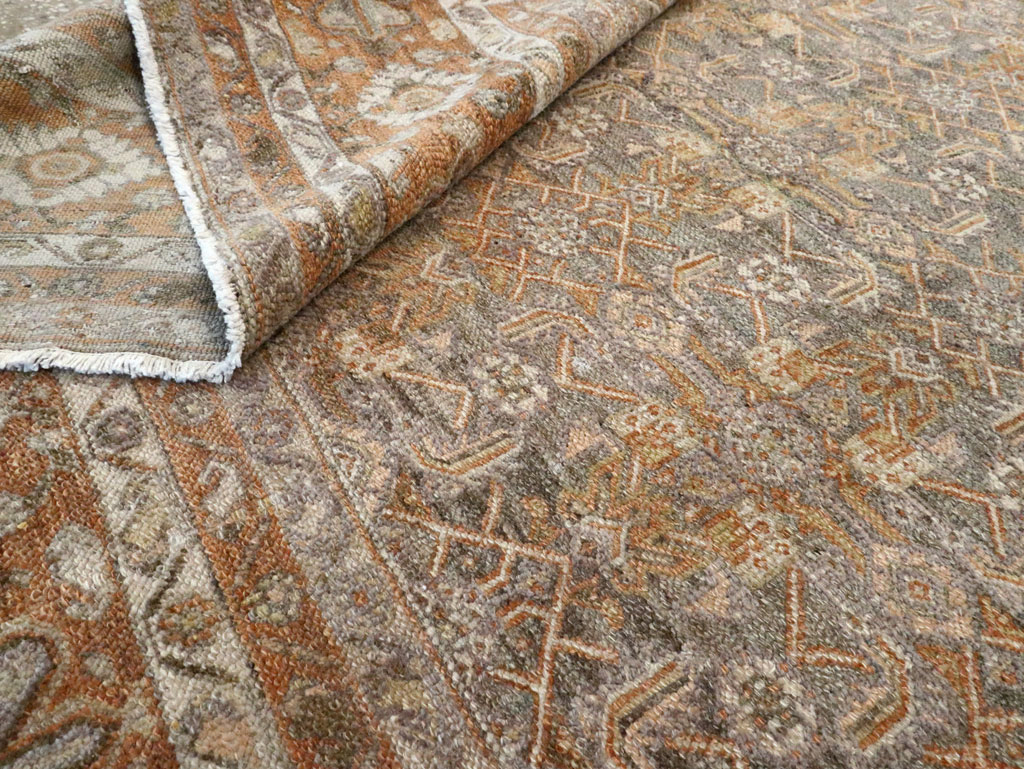 Antique Bibikabad Gallery Carpet, No.23119 - Galerie Shabab