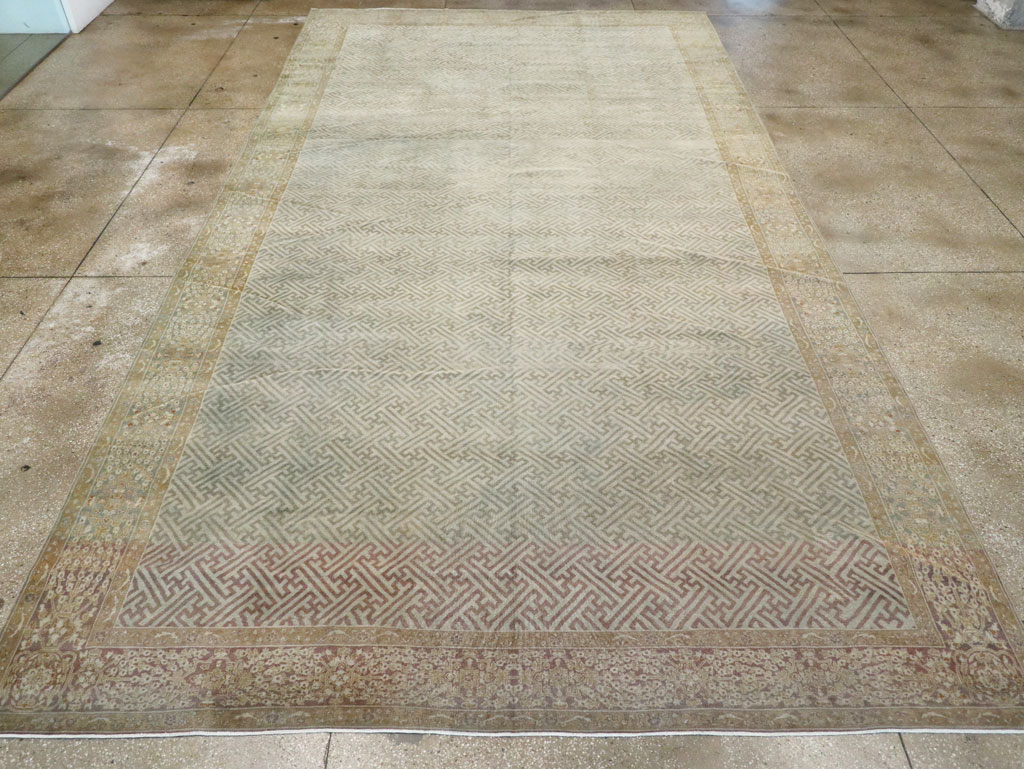 Antique Indian Lahore Carpet, No.23122 - Galerie Shabab