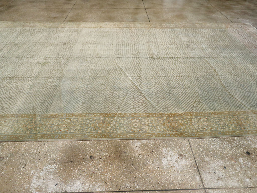 Antique Indian Lahore Carpet, No.23122 - Galerie Shabab