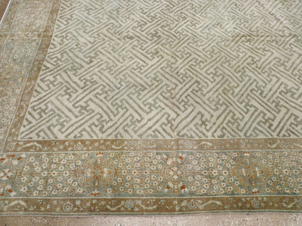 Antique Indian Lahore Carpet, No.23122 - Galerie Shabab