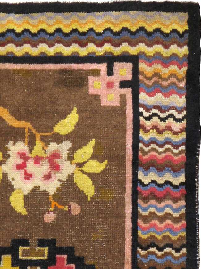 Vintage Turkestan Tibetan Rug, No.23124 - Galerie Shabab