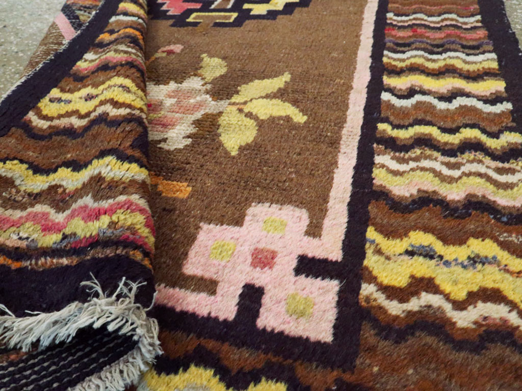 Vintage Turkestan Tibetan Rug, No.23124 - Galerie Shabab