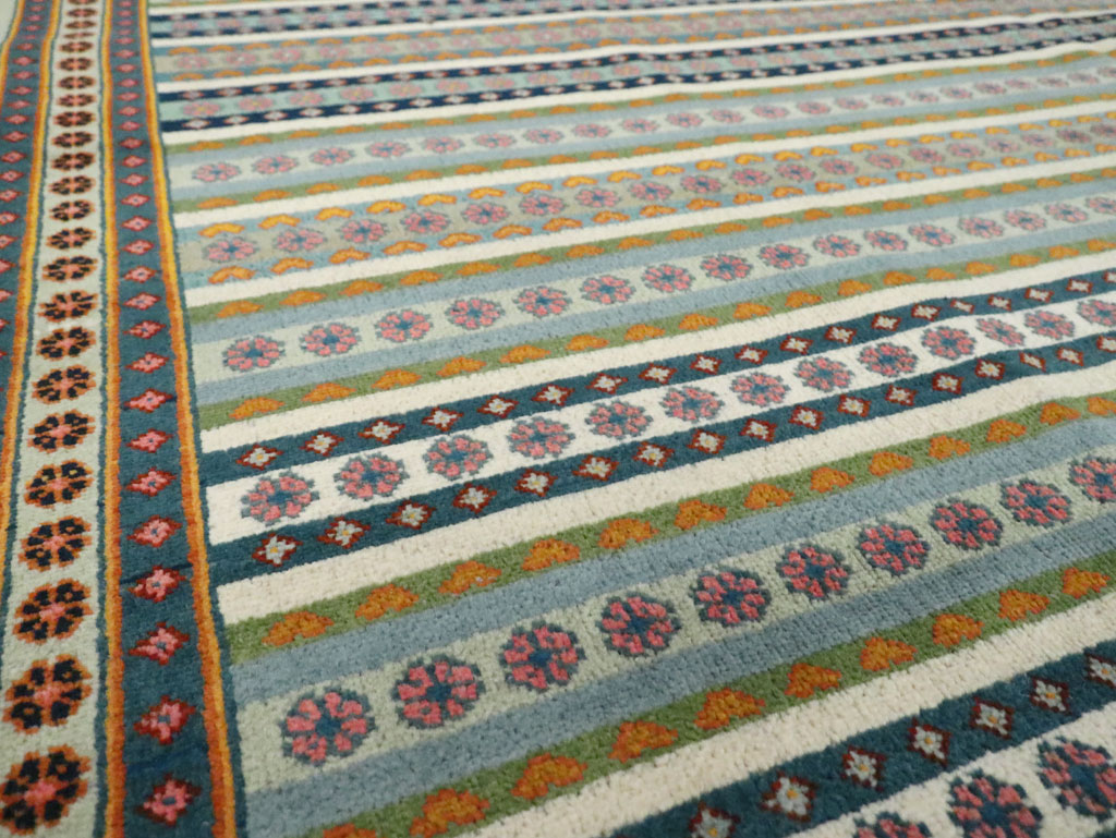 Vintage Persian Kashan Carpet, No.23128 - Galerie Shabab