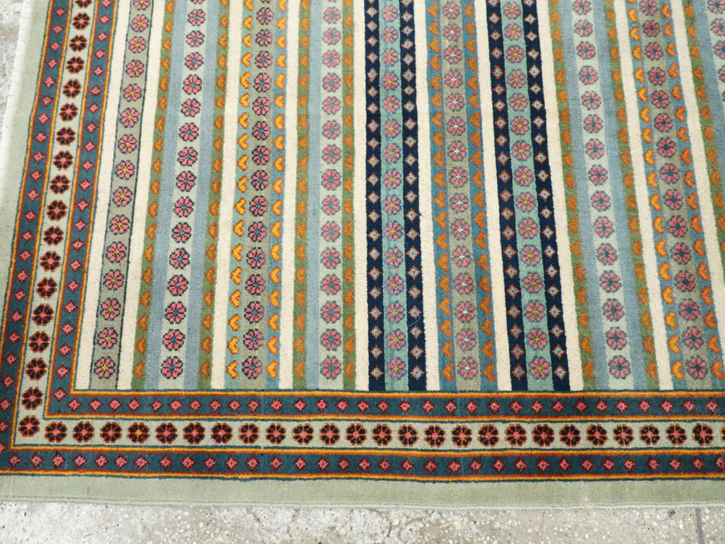 Vintage Persian Kashan Carpet, No.23128 - Galerie Shabab