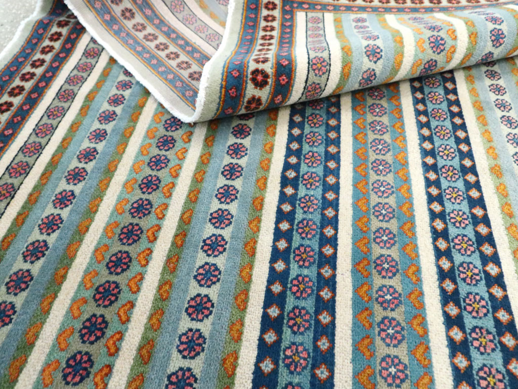 Vintage Persian Kashan Carpet, No.23128 - Galerie Shabab