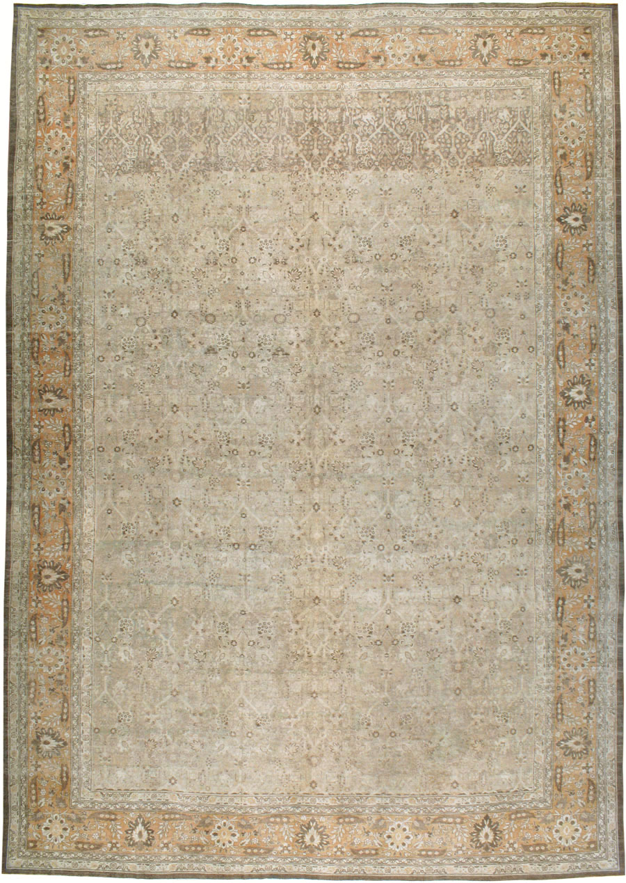 Antique Persian Tabriz Carpet, No.23129 - Galerie Shabab