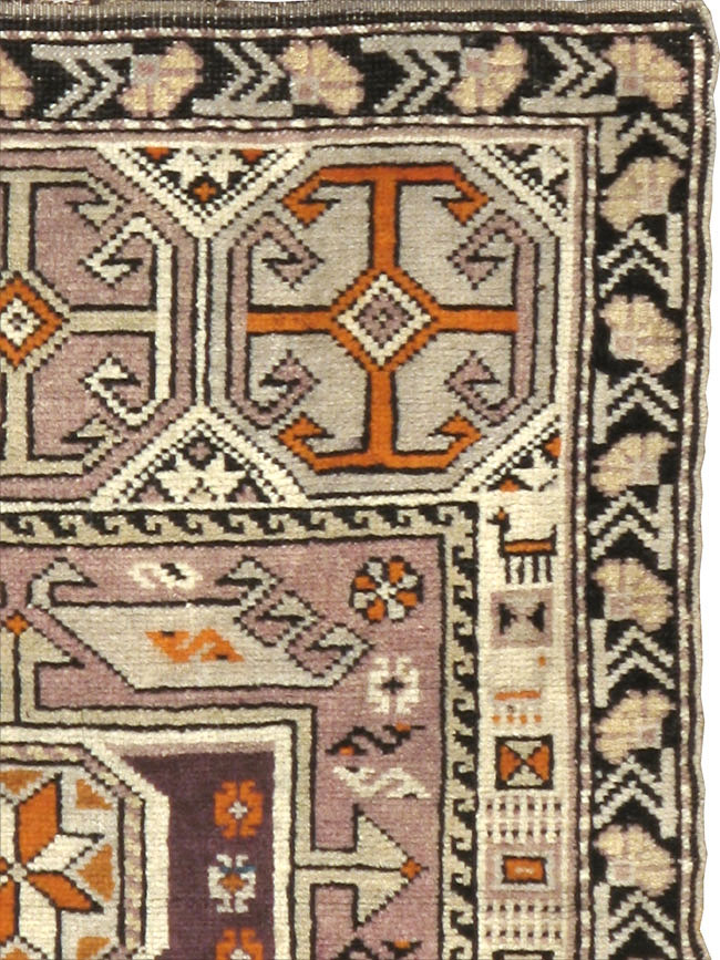 Antique Caucasian Shirvan Rug, No.23132 - Galerie Shabab