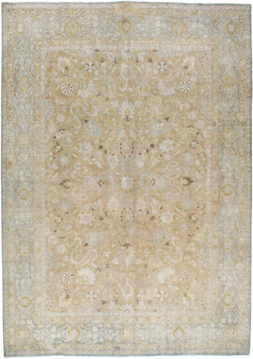 Antique Persian Tabriz Carpet, No.23137 - Galerie Shabab