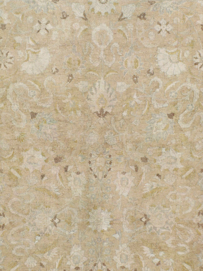 Antique Persian Tabriz Carpet, No.23137 - Galerie Shabab