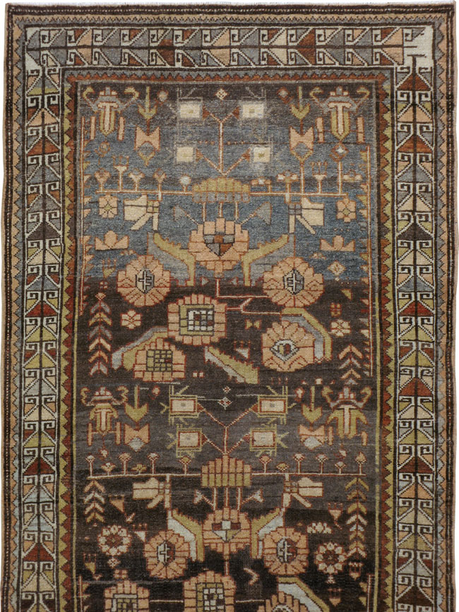 Vintage Persian Malayer Runner, No.23139 - Galerie Shabab
