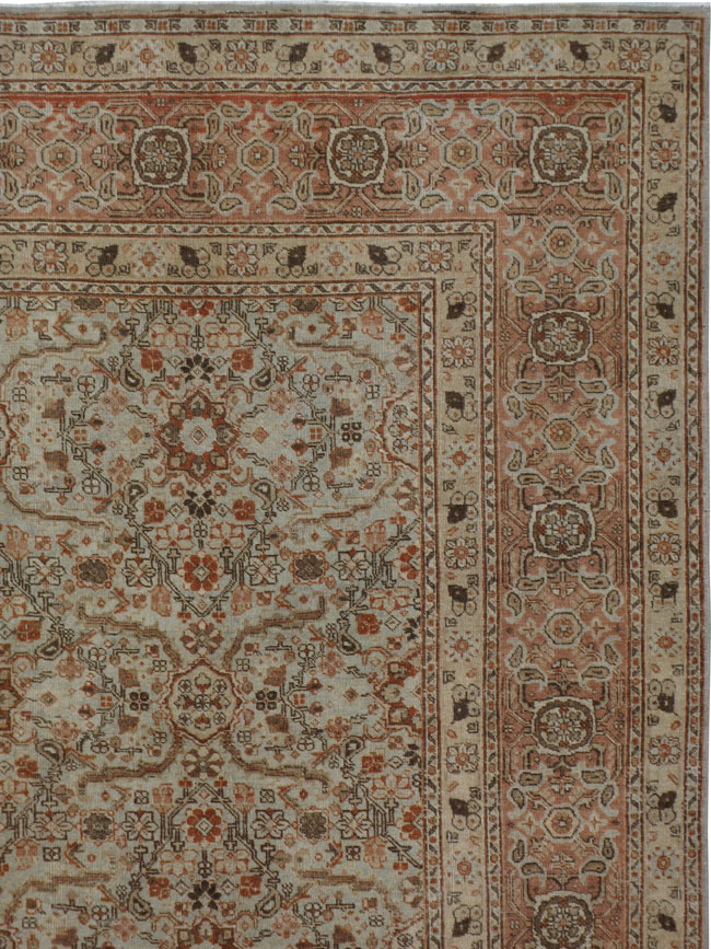 Antique Perian Tabriz Carpet, No.23144 - Galerie Shabab