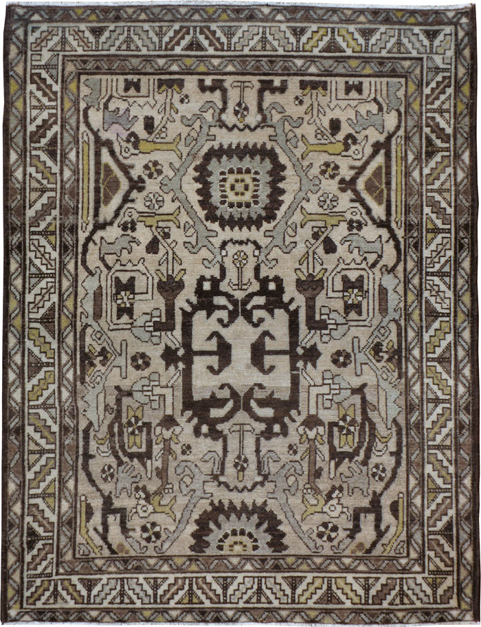Vintage Persian Malayer Rug, No.23145 - Galerie Shabab