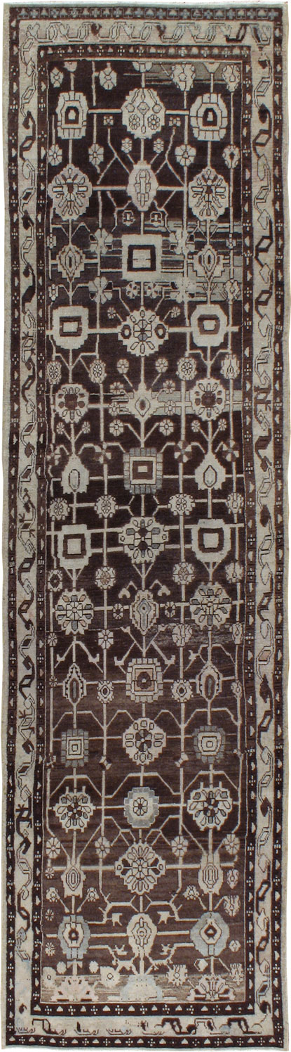 Vintage Persian Malayer Runner, No.23148 - Galerie Shabab