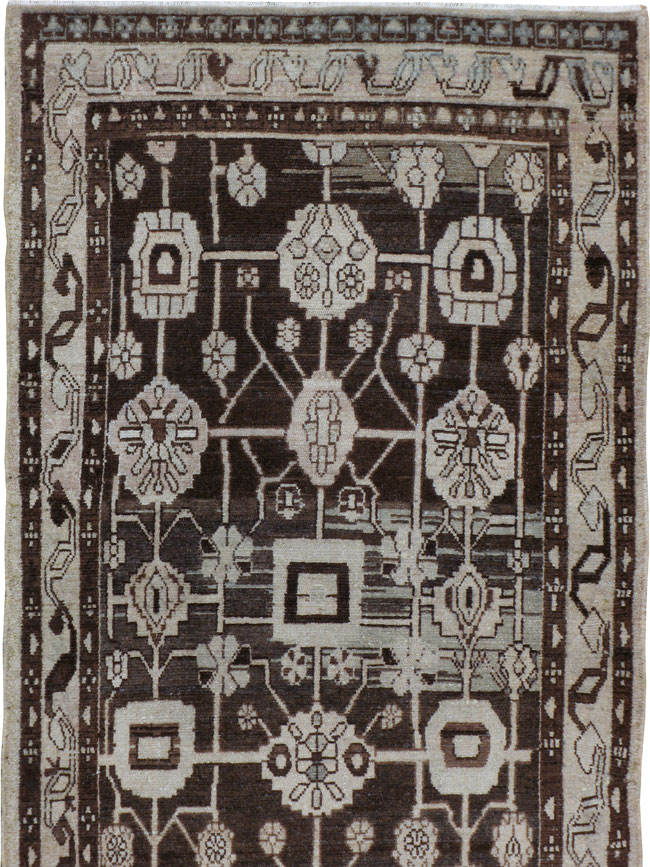 Vintage Persian Malayer Runner, No.23148 - Galerie Shabab