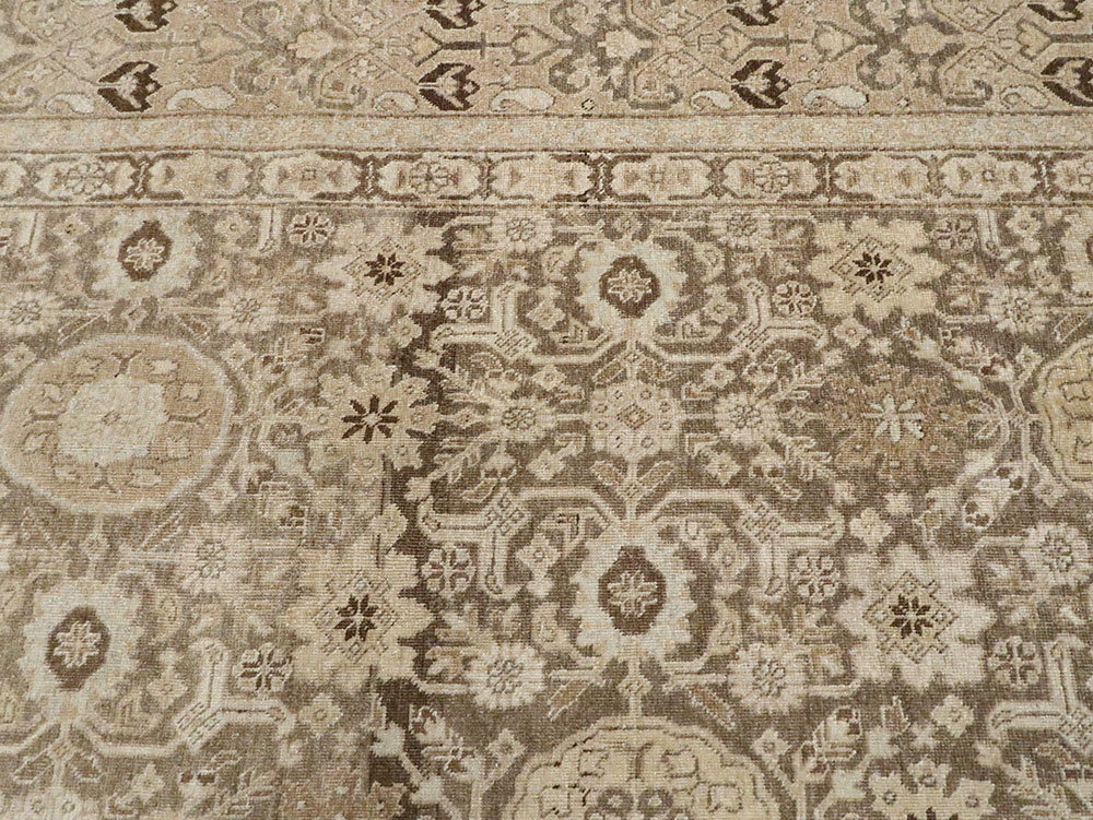 Antique Persian Tabriz Carpet, No.23149 - Galerie Shabab