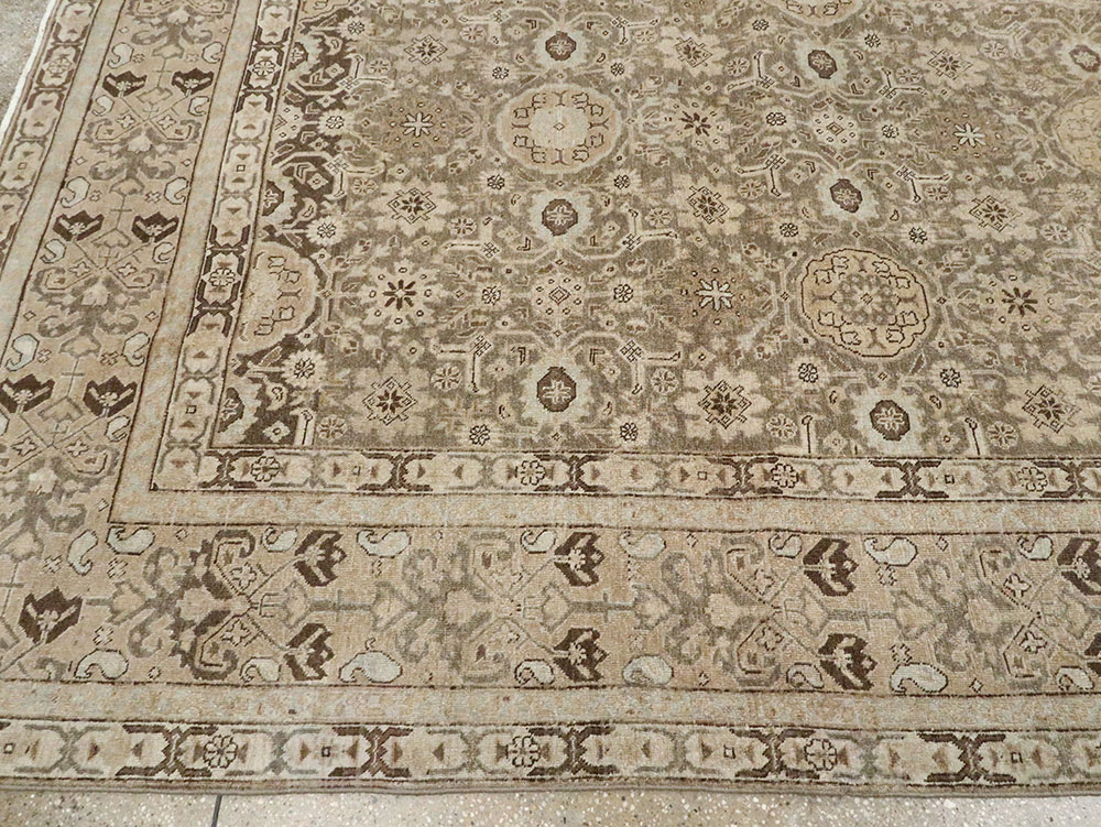 Antique Persian Tabriz Carpet, No.23149 - Galerie Shabab