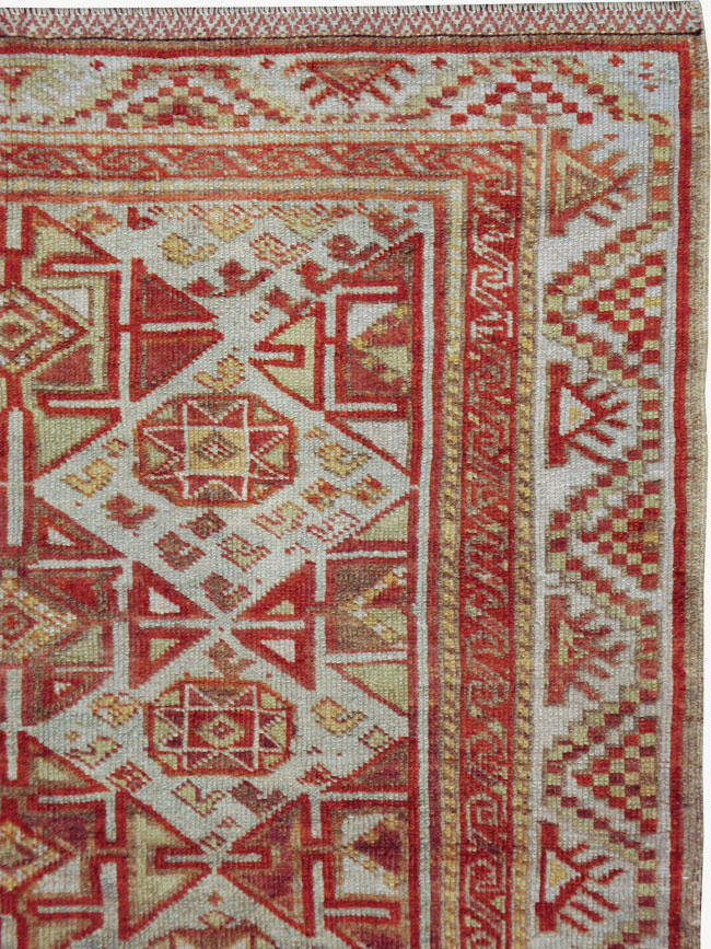 Antique Persian Kurdish Rug, No.23150 - Galerie Shabab