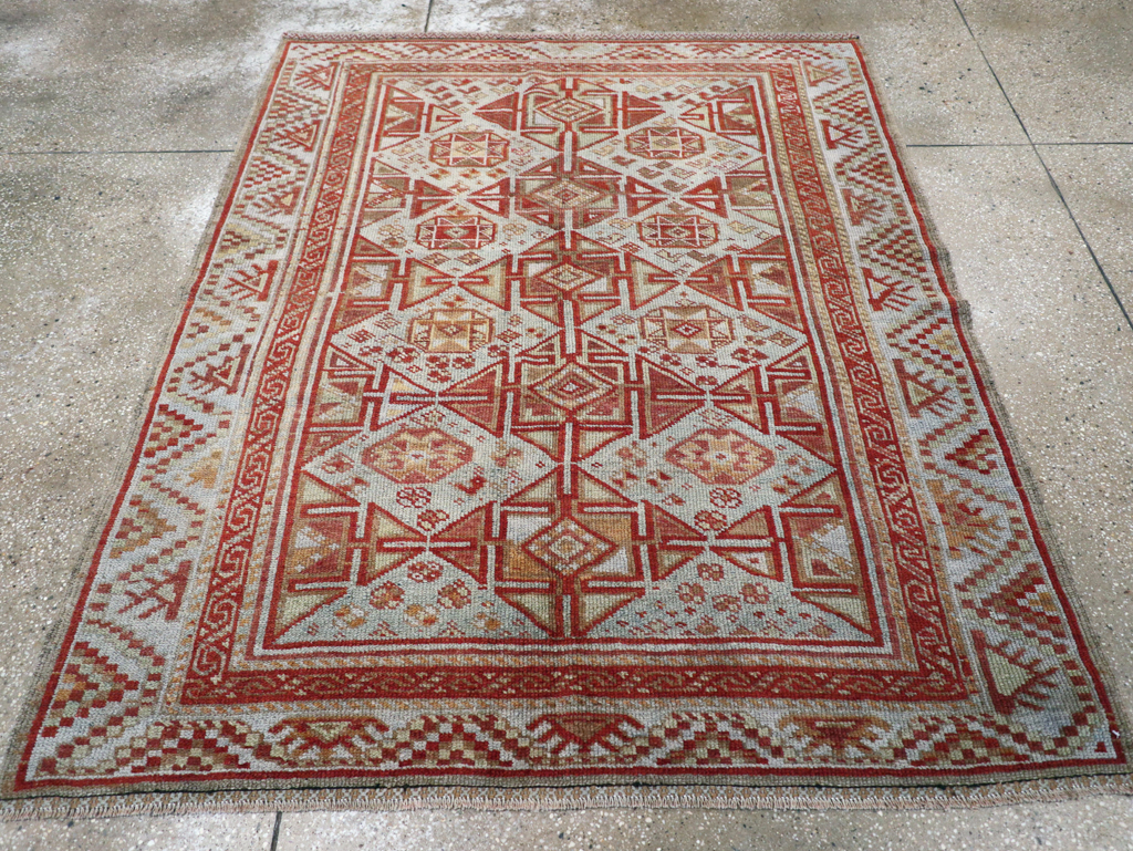 Antique Persian Kurdish Rug, No.23150 - Galerie Shabab
