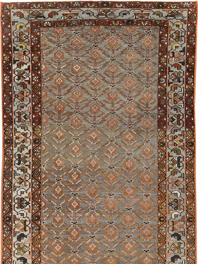 Vintage Persian Malayer Runner, No.23151 - Galerie Shabab