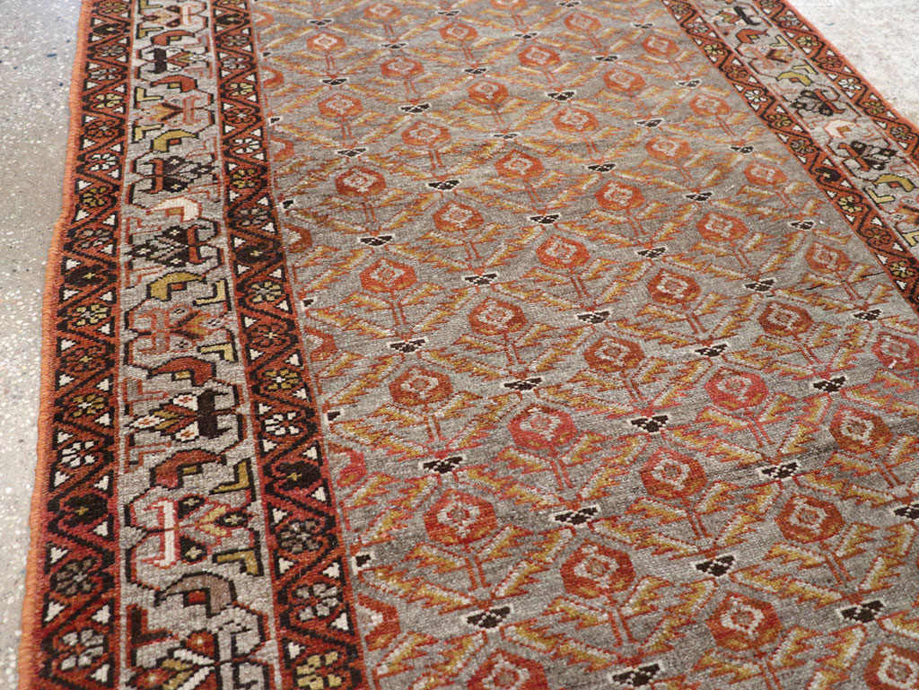 Vintage Persian Malayer Runner, No.23151 - Galerie Shabab