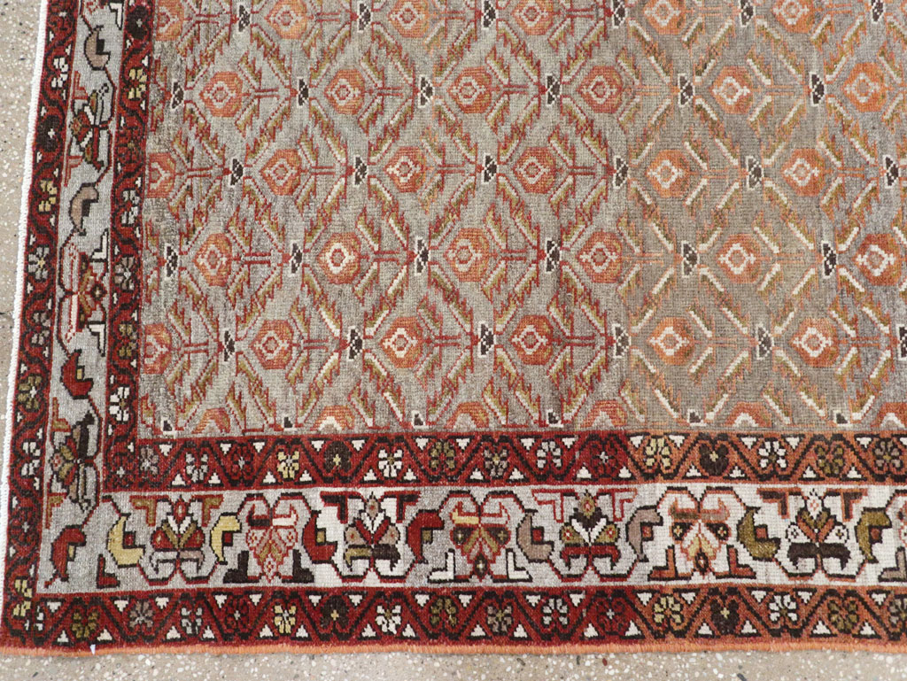 Vintage Persian Malayer Runner, No.23151 - Galerie Shabab