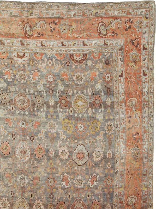 Antique Persian Bidjar Carpet, No.23155 - Galerie Shabab