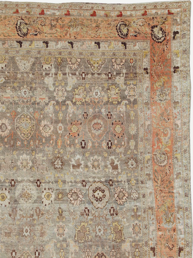 Antique Persian Bidjar Carpet, No.23155 - Galerie Shabab