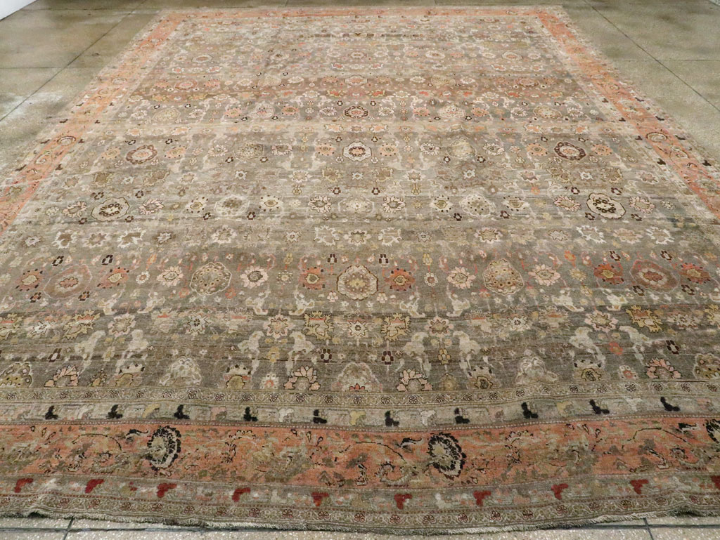 Antique Persian Bidjar Carpet, No.23155 - Galerie Shabab