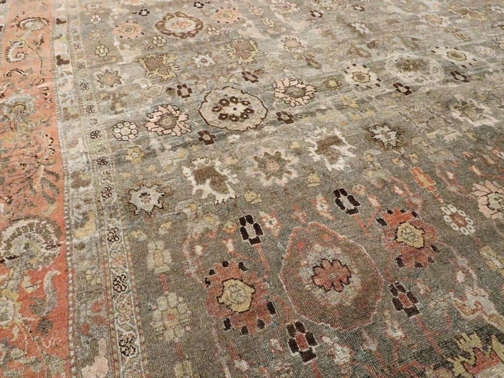 Antique Persian Bidjar Carpet, No.23155 - Galerie Shabab