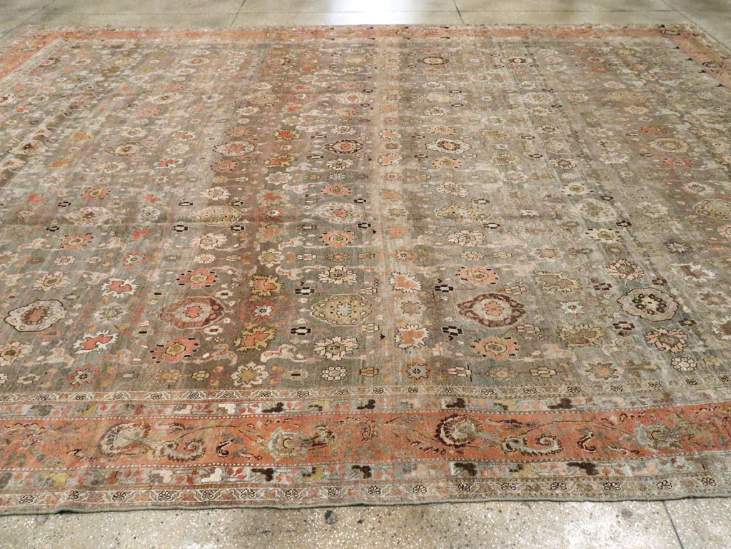 Antique Persian Bidjar Carpet, No.23155 - Galerie Shabab