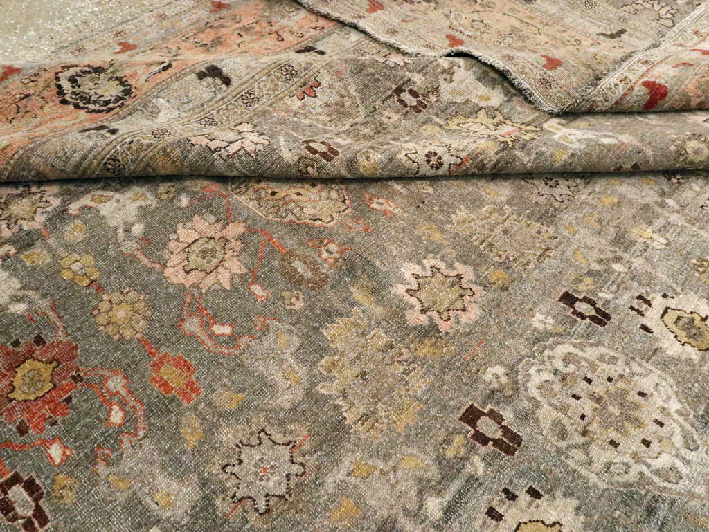 Antique Persian Bidjar Carpet, No.23155 - Galerie Shabab