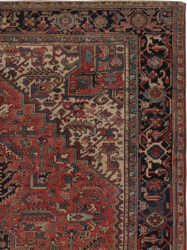 Antique Heriz Carpet, No.23156 - Galerie Shabab